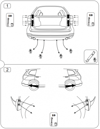 Фаркоп 6311-A Oris на Subaru Forester 2013-2018. Необходима подрезка бампера. Тип шара: A. Нагрузки: 1500/50 кг, масса фаркопа 16,7 кг (без электрики в комплекте) от магазина ФаркопРос